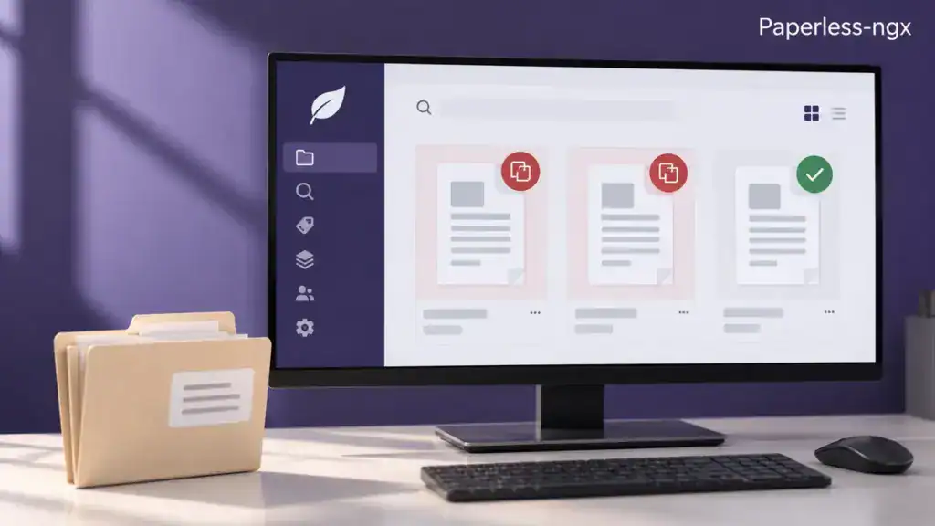 Illustration zum Praxisvideo: Paperless-ngx Tutorial (Teil 2): Der perfekte Start ins papierlose Büro