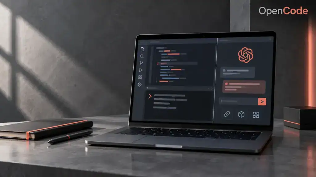 Illustration zum Praxisvideo: OpenCode Grundlagenvideo